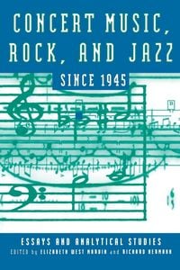 Produktbild: Concert Music, Rock, and Jazz Since 1945