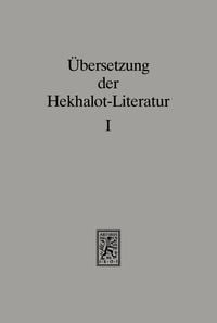 Produktbild: &Uuml;bersetzung der Hekhalot-Literatur