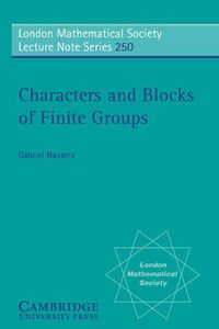 Produktbild: Characters and Blocks of Finite Groups