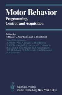 Produktbild: Motor Behavior