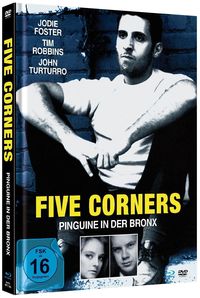 Bild vom Artikel Five Corners - Pinguine in der Bronx (Uncut Limited Mediabook, in HD neu abgetastet, Blu-ray+DVD+Booklet) vom Autor Jodie Foster