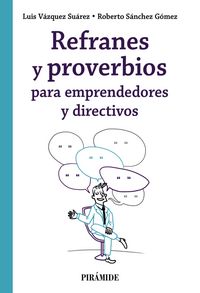 Produktbild: Refranes y proverbios para emprendedores y directivos