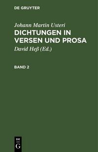 Produktbild: Dichtungen in Versen und Prosa