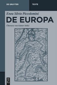 Produktbild: Enea Silvio Piccolomini: De Europa