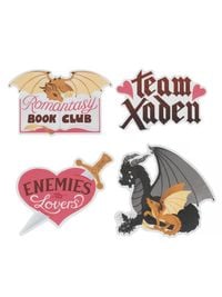 Produktbild: Rebecca Yarros's Fourth Wing: Romantasy Stickers - Sticker Set of 4