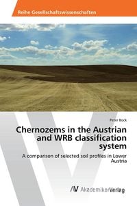 Produktbild: Chernozems in the Austrian and WRB classification system