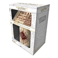 Produktbild: Harry Potter (Karte des Rumtreibers) Geschenkset mit Tasse, Untersetzer und Schl&uuml;sselanh&auml;nger