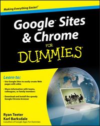 Produktbild: Google Sites and Chrome For Dummies