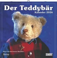 Produktbild: Der Teddybär 2026 - Broschürenkalender - Wandkalender - Format 30 x 30 cm