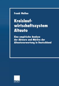 Produktbild: Kreislaufwirtschaftssystem Altauto