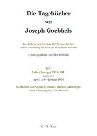 Produktbild: April 1934 - Februar 1936