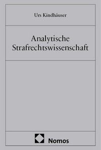 Produktbild: Analytische Strafrechtswissenschaft