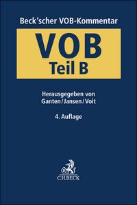 Produktbild: Beck'scher VOB-Kommentar VOB Teil B