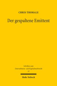 Produktbild: Der gespaltene Emittent