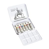 Produktbild: Schmicke HORADAM&reg; Aquarell Metallkasten, Reisekasten Jan Wellem, 6 x 5ml Retro II