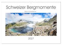 Produktbild: Schweizer Bergmomente (Wandkalender 2027 DIN A3 quer), CALVENDO Monatskalender