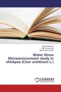 Produktbild: Water Stress Microenvironment study in chickpea (Cicer arietinum L.)