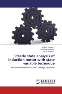 Produktbild: Steady state analysis of induction motor with state variable technique