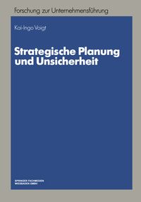 Produktbild: Strategische Planung und Unsicherheit