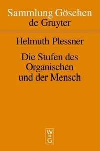 Produktbild: Die Stufen des Organischen und der Mensch