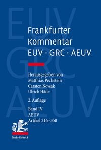 Produktbild: Frankfurter Kommentar zu EUV, GRC und AEUV (2. Aufl.)