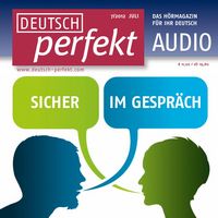 Produktbild: Deutsch lernen Audio - Sicher im Gespr&auml;ch