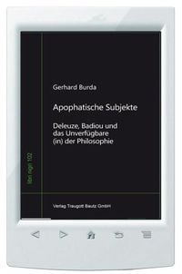 Produktbild: Apophatische Subjekte