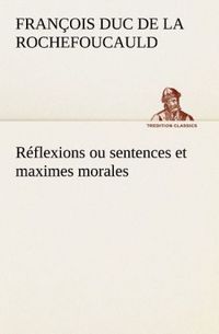 Produktbild: R&eacute;flexions ou sentences et maximes morales
