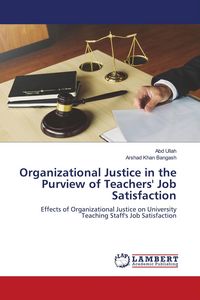 Produktbild: Organizational Justice in the Purview of Teachers' Job Satisfaction