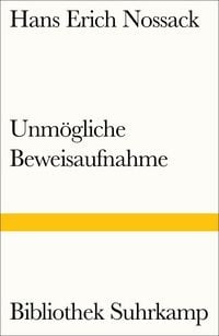 Produktbild: Unm&ouml;gliche Beweisaufnahme