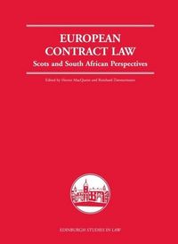 Produktbild: European Contract Law