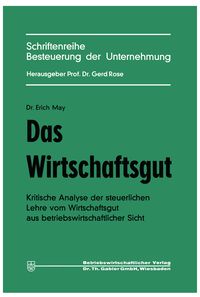 Produktbild: Das Wirtschaftsgut