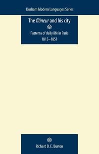 Produktbild: The fl&acirc;neur and his city