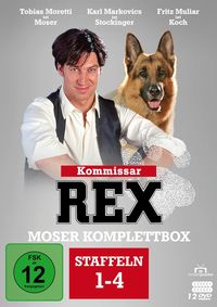 Bild vom Artikel Kommissar Rex - Moser Komplettbox (Alle 4 Staffeln mit Tobias Moretti) (12 DVDs) (Fernsehjuwelen) vom Autor Tobias Moretti