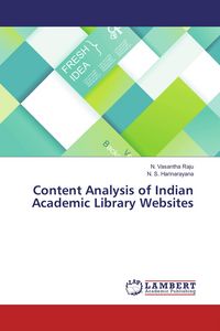 Produktbild: Content Analysis of Indian Academic Library Websites