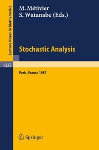 Produktbild: Stochastic Analysis