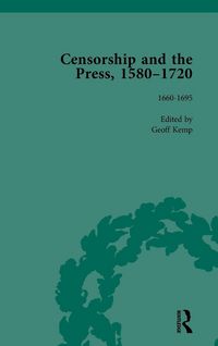 Produktbild: Censorship and the Press, 1580-1720, Volume 3