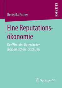 Produktbild: Eine Reputations&ouml;konomie