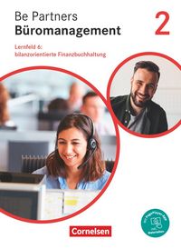 Produktbild: Be Partners - B&uuml;romanagement 2. Ausbildungsjahr: Lernfelder 5-8 - Bilanzorientierte Finanzbuchhaltung