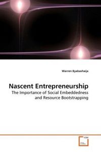 Produktbild: Byabashaija, W: Nascent Entrepreneurship