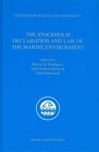 Produktbild: The Stockholm Declaration and Law of the Marine Environment