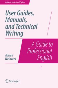 Produktbild: User Guides, Manuals, and Technical Writing