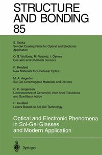 Produktbild: Optical and Electronic Phenomena in Sol-Gel Glasses and Modern Application