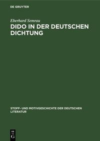 Produktbild: Dido in der deutschen Dichtung