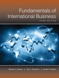 Produktbild: Fundamentals of International Business-3rd ed