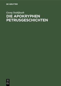 Produktbild: Die apokryphen Petrusgeschichten