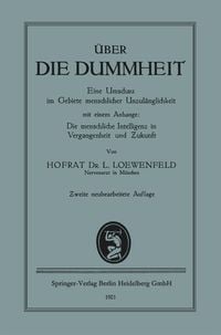 Produktbild: &Uuml;ber die Dummheit