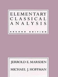 Produktbild: Elementary Classical Analysis