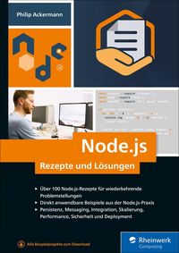 Produktbild: Node.js - Rezepte und L&ouml;sungen