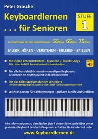 Produktbild: Keyboardlernen f&uuml;r Senioren (Stufe 1)